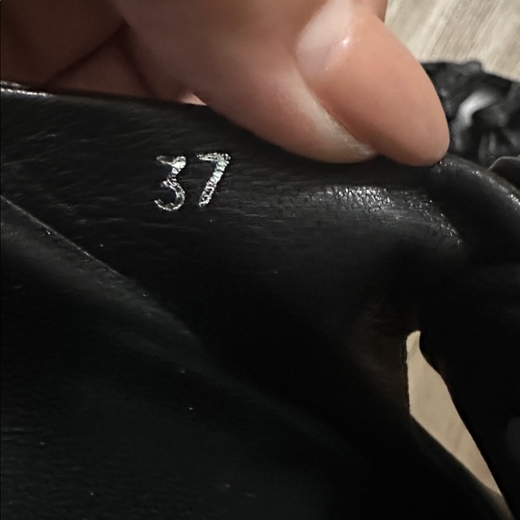 Officine Creative Pelagie 021 Black Leather Slide Sand - Picture 8 of 10